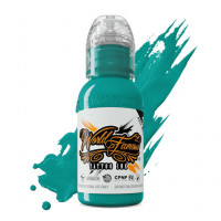 Краска World Famous Tattoo Ink Andrey Kolbasin - Blue Spruce - 30 мл